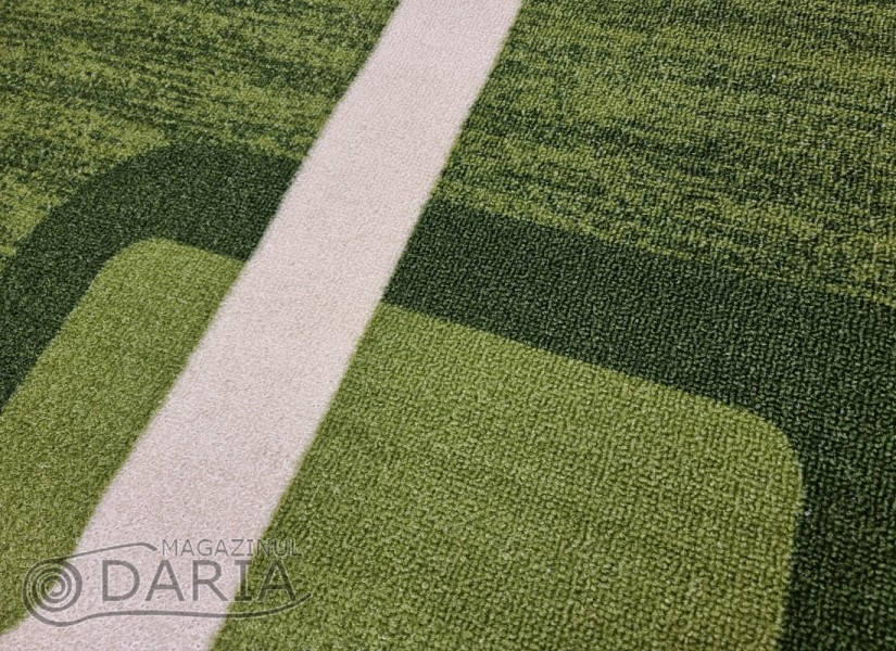 Covor tip mochetă ERIKA 8024 green