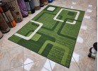 Covor tip mochetă ERIKA 8024 green