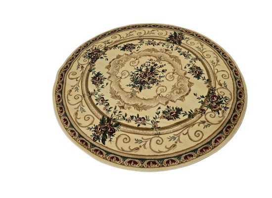 Covor Blue Stones 1798 CREAM ROTUND