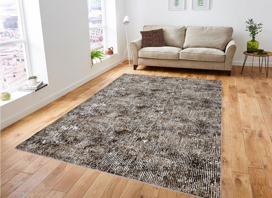 Covor tip mochetă COMFORT 3080 dark coffee
