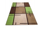 Covor tip mochetă ERIKA 8010 beige/green