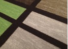 Covor tip mochetă ERIKA 8010 beige/green