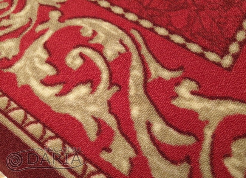 Covor tip mochetă ERIKA 8044 red