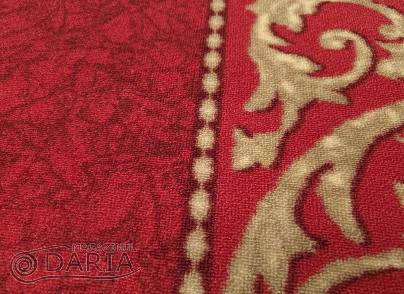 Covor tip mochetă ERIKA 8044 red