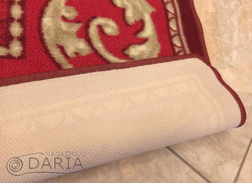 Covor tip mochetă ERIKA 8044 red