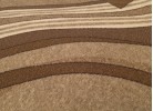 Covor tip mochetă ERIKA 8079 brown oval