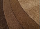 Covor tip mochetă ERIKA 8079 brown oval