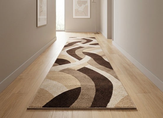 Traversă GRACIA 544 brown/d.beige