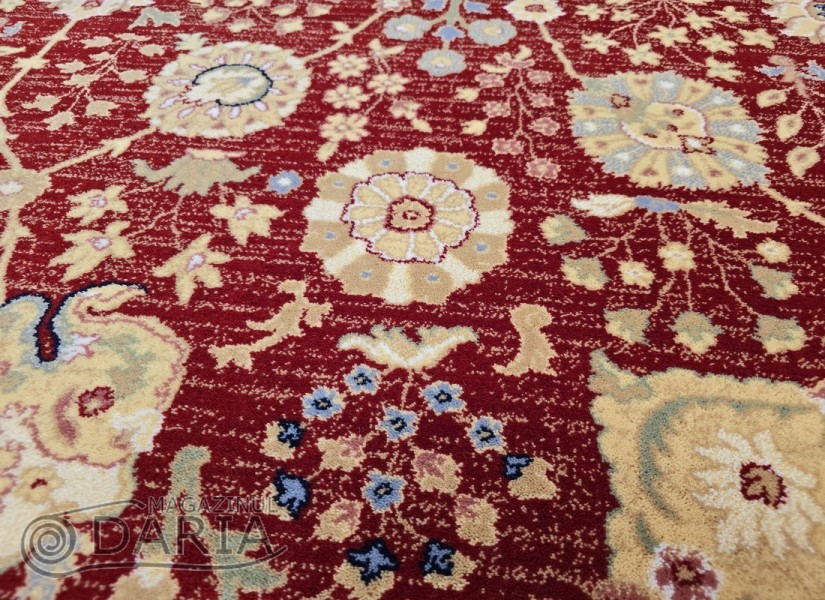 Covor din lana MONARCH 1006 red