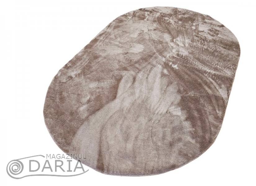 Covoare tip mocheta RELAX 5005 brown oval
