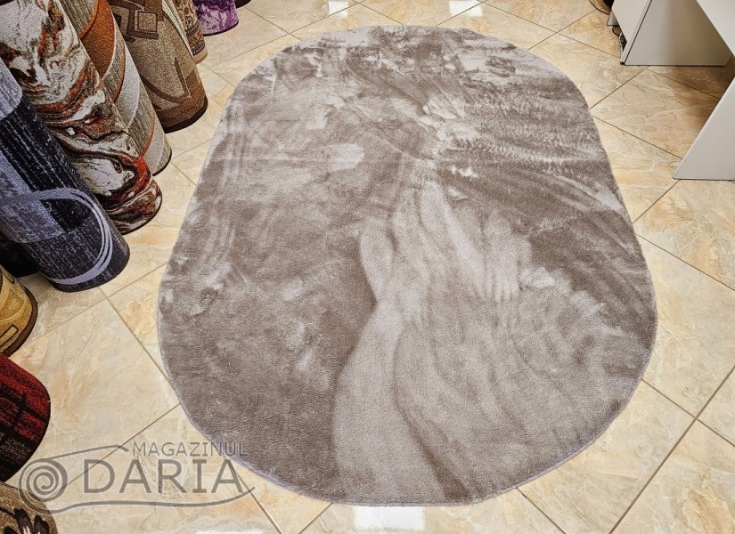 Covoare tip mocheta RELAX 5005 brown oval