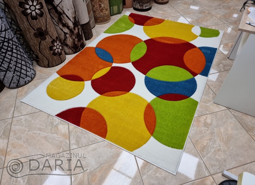 Covor GRACIA 132 orange/yellow