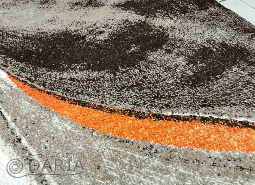 Covor MAGNOLIA 097 d.beige/orange