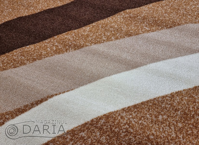 Covor tip mochetă ERIKA 8025 camel