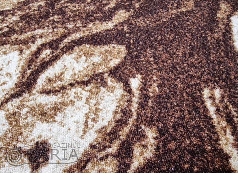 Covor tip mochetă ERIKA 8033 brown
