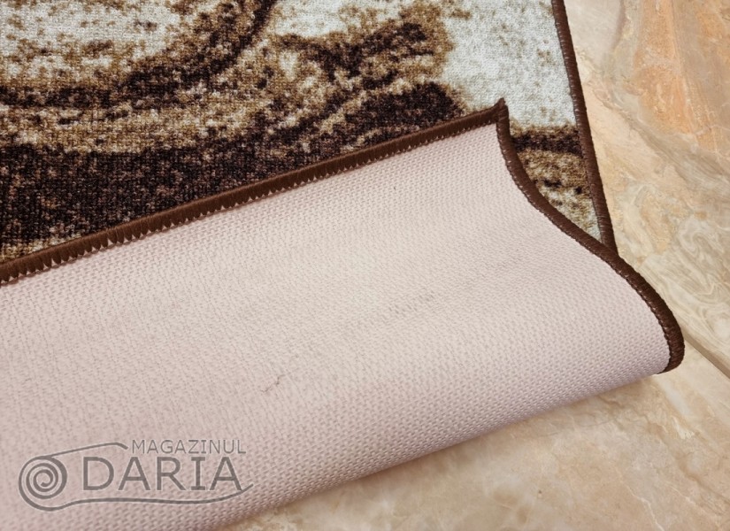 Covor tip mochetă ERIKA 8033 brown
