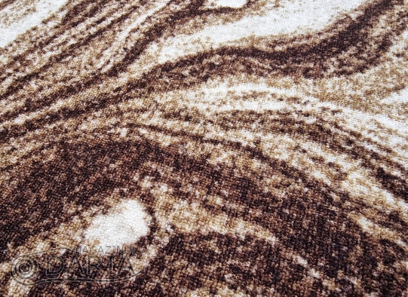 Covor tip mochetă ERIKA 8033 brown