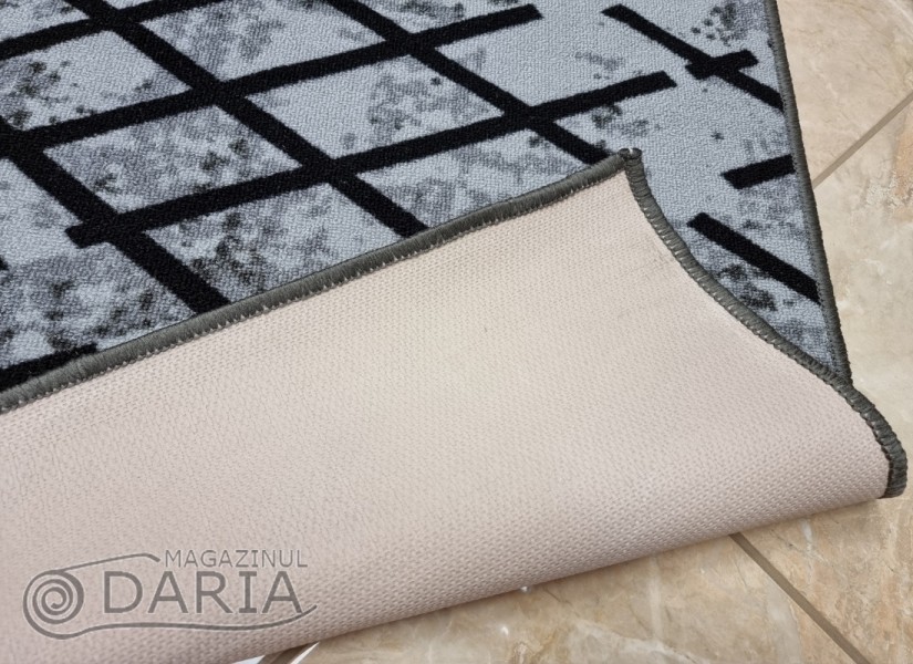 Covor tip mochetă ERIKA 8035 grey