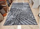 Covor tip mochetă ERIKA 8035 grey