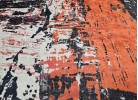 Covor tip mochetă REGAL 7011 grey/orange