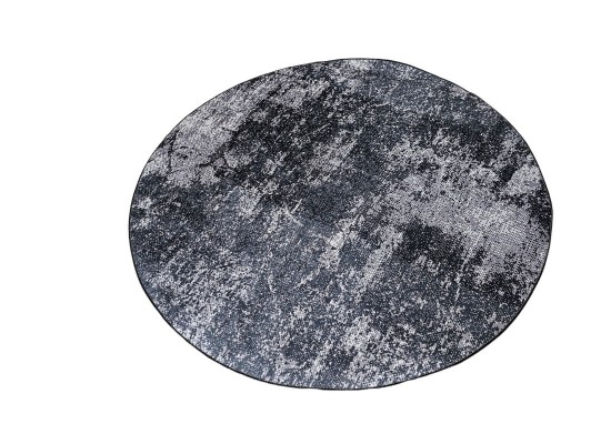 Covor tip mochetă REGAL 7005 grey rotund