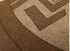 Covor tip mochetă ERIKA 8079 brown rotund