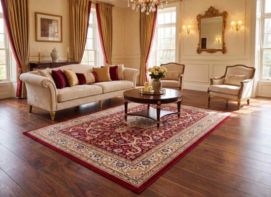 Covor din lana MONARCH 1532-1366 red