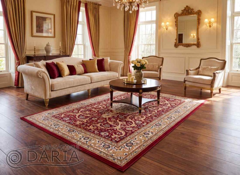 Covor din lana MONARCH 1532-1366 red