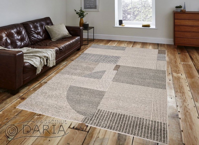 Covor din lana PREMIERA 1186-1655 beige/grey