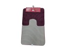 Set 2 covorase baie SYMPHONY 2576 AUBERGINE
