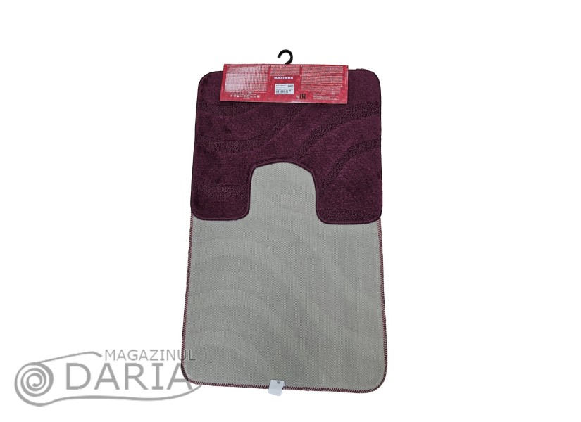 Set 2 covorase baie SYMPHONY 2576 AUBERGINE