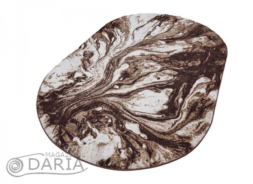 Covor tip mochetă ERIKA 8033 brown