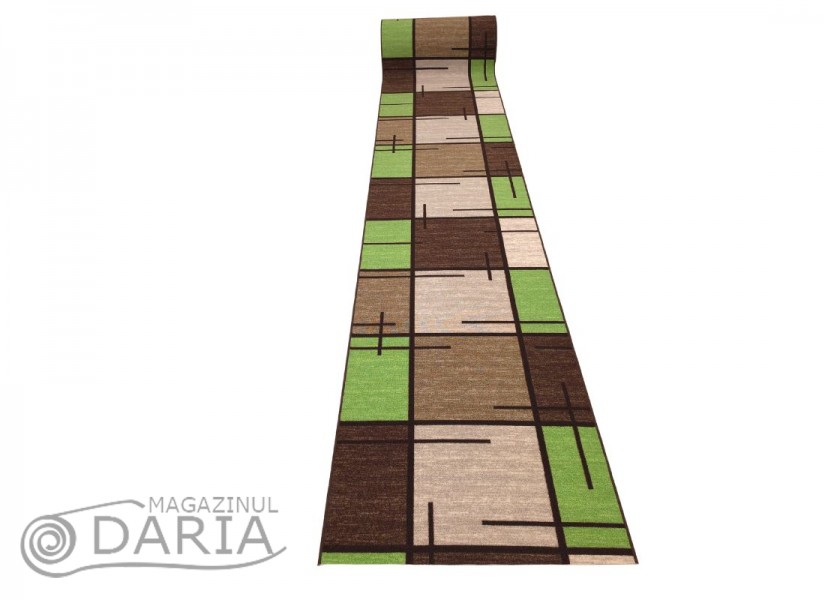Traverse mocheta ERIKA 8010 beige/green