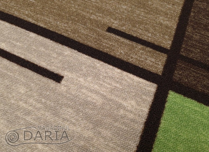 Traverse mocheta ERIKA 8010 beige/green