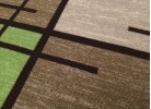 Traverse mocheta ERIKA 8010 beige/green