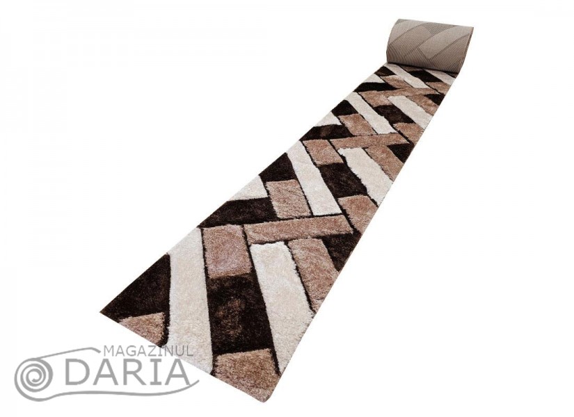 Traversă 3D SHAGGY GRANDE 720 brown