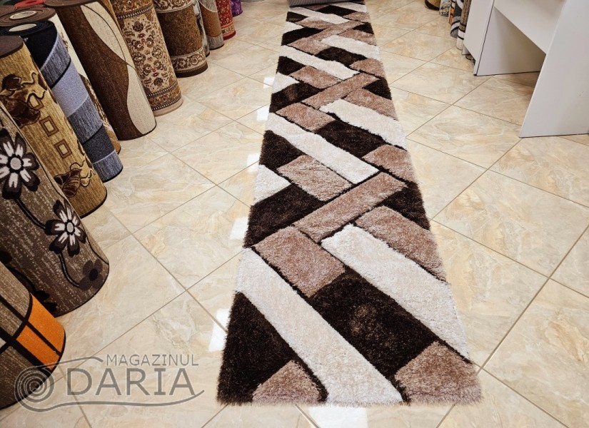 Traversă 3D SHAGGY GRANDE 720 brown