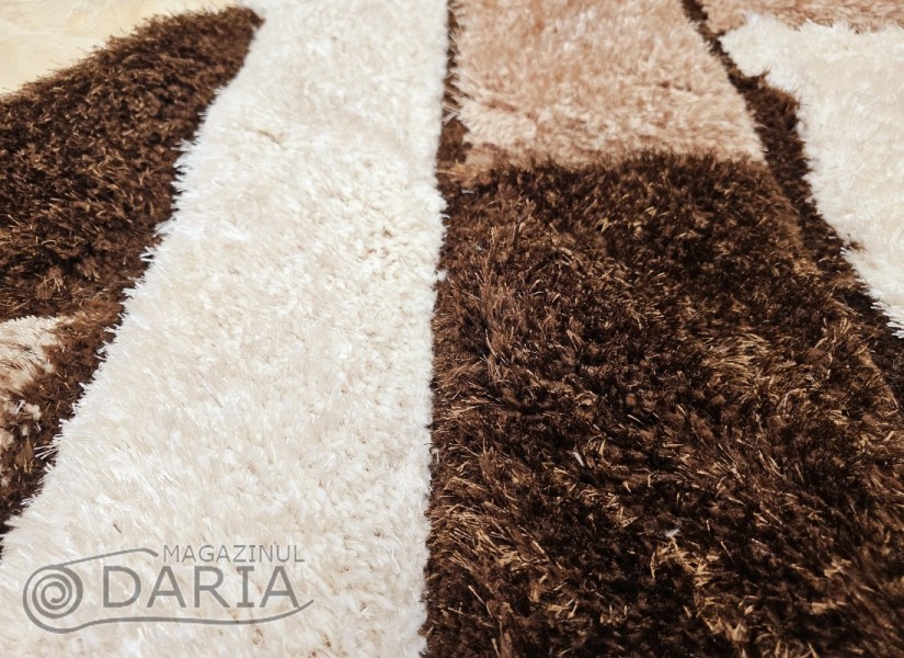 Traversă 3D SHAGGY GRANDE 720 brown