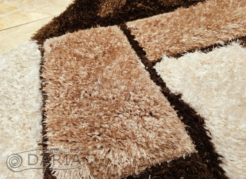 Traversă 3D SHAGGY GRANDE 720 brown