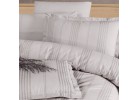 Ediție limitată set de pat Arakis light grey V6 din 100% bumbac ranforce
