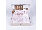 Lenjerie de pat ranforce Fiorita pink
