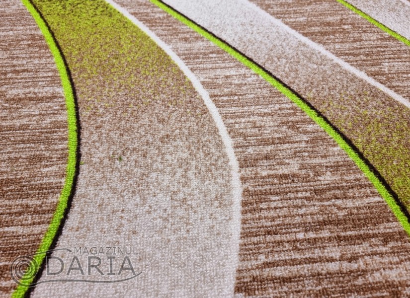 Traverse mocheta ERIKA 8012 beige/green