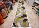 Traverse mocheta ERIKA 8012 beige/green