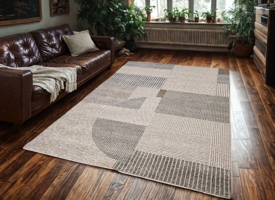 Covor din lana PREMIERA 1186-1655 beige/grey
