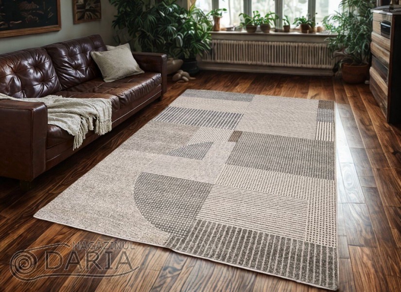 Covor din lana PREMIERA 1186-1655 beige/grey