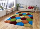 Covor 3D SHAGGY GRANDE 719 red