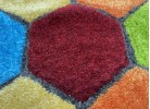 Covor 3D SHAGGY GRANDE 719 red