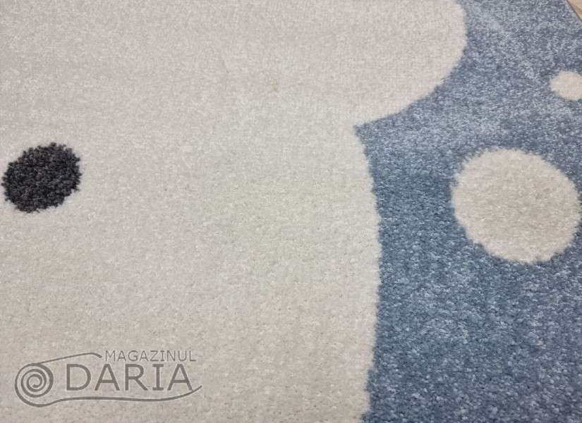 Covor MAGNOLIA 648 l.blue ROTUND