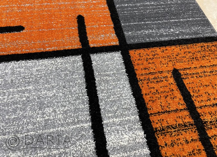 Covor MAGNOLIA 704 l.grey/orange