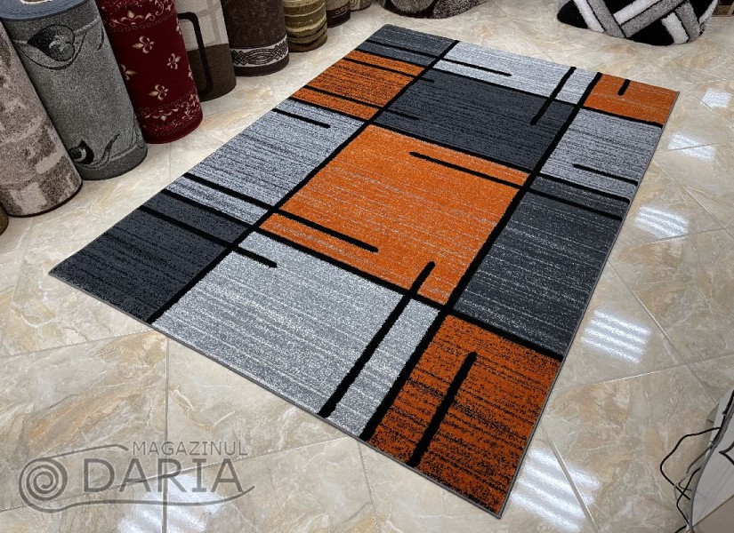Covor MAGNOLIA 704 l.grey/orange